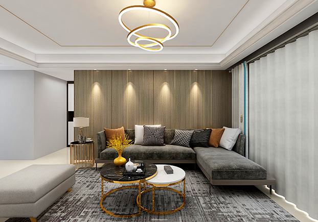 100㎡裝出四房輕奢風(fēng)，簡(jiǎn)直美得不像話