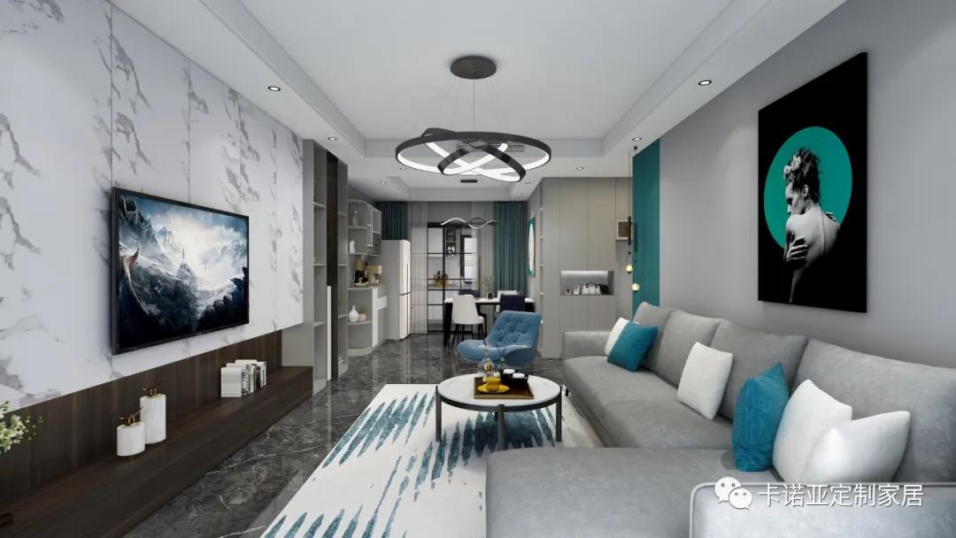 低奢高級范！簡而不減舒適感的98㎡家居空間