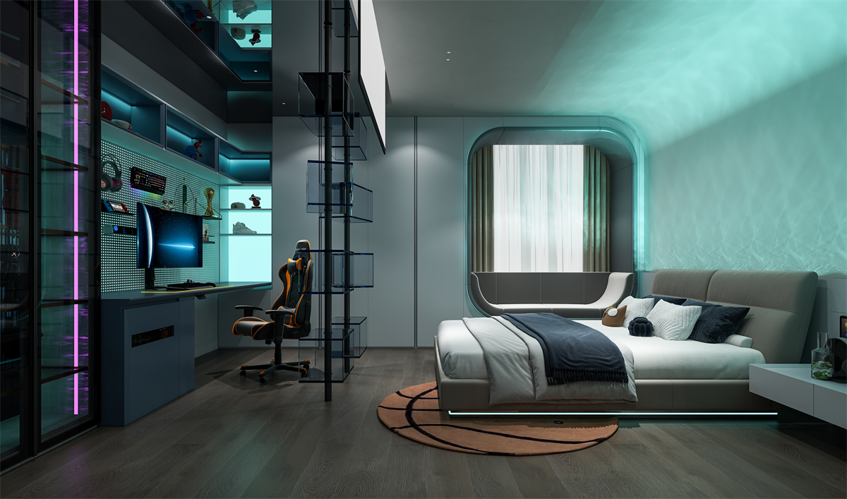 臥室系統(tǒng)：從游戲到生活，一站式電競房設(shè)計全攻略