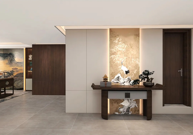 宋風(fēng)雅韻丨193㎡宋式美學(xué)雅居，新中式風(fēng)格的天花板