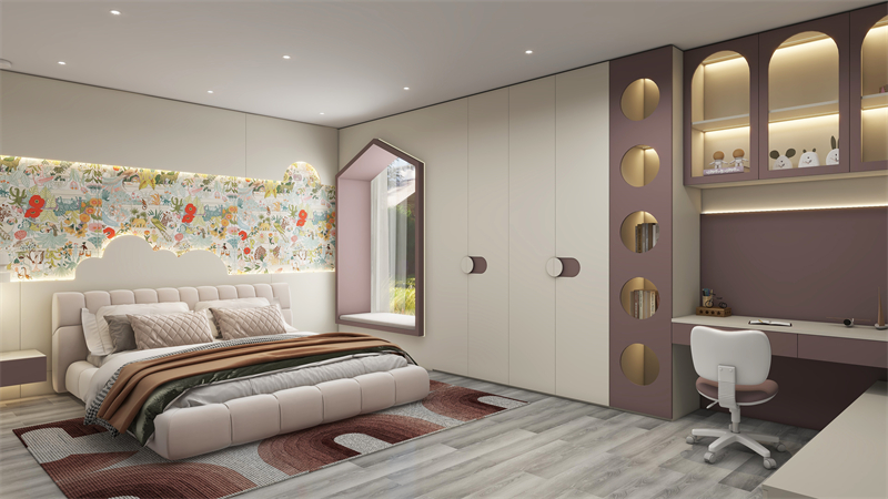 臥室系統(tǒng)：打造溫馨舒適，色彩與材質搭配秘籍